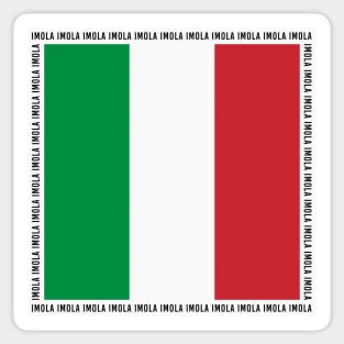 Imola F1 Circuit Stamp Sticker